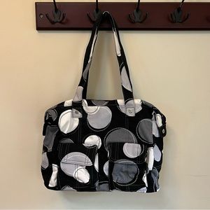RARE/RETIRED Thirty-One Casual Cargo Bag Got Dots NWOT